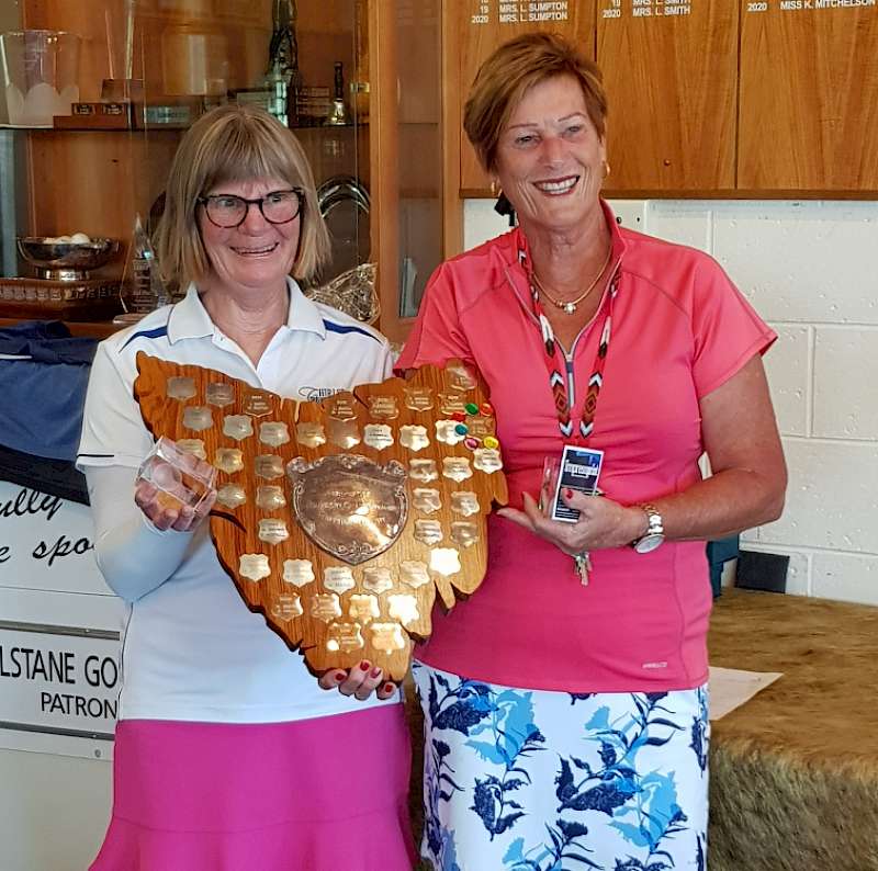 Ladies foursomes championship results
