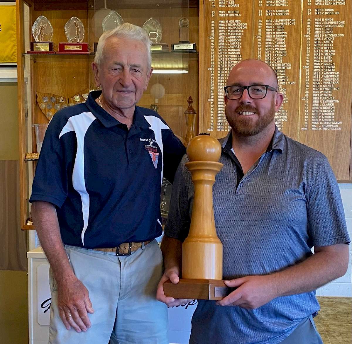 John Blenkhorn and Ben Holland - Summer Cup winners 2021