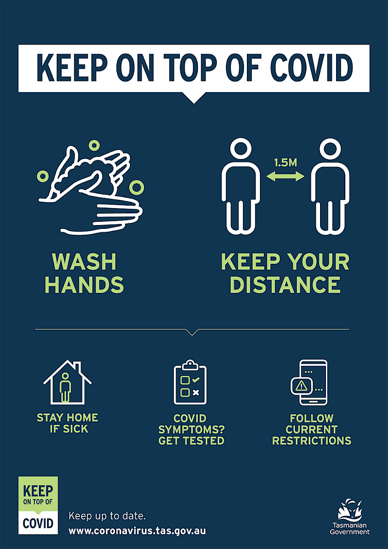 Keep on top of COVID at the Thirlstane Golf Club