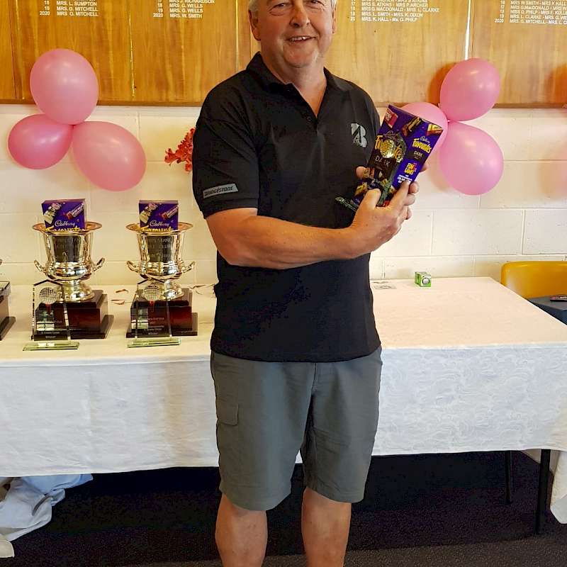 B Grade Nett Champion, Rohan Clarke